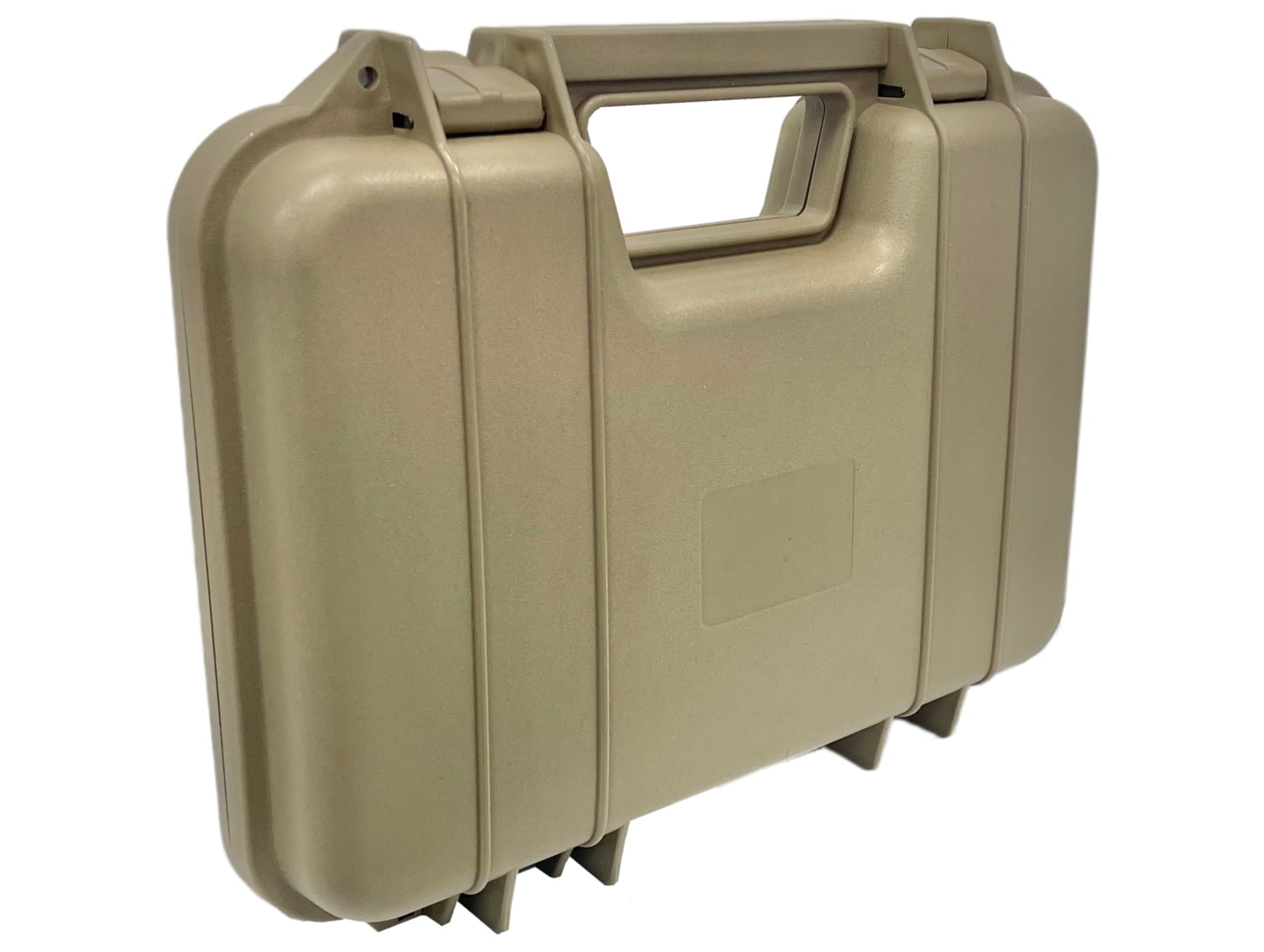 SRC 12" inch Gun Cases Handgun Pistol Storage Foam Lockable Shooting Range Hunting Outdoor Sport Tan