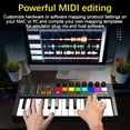 thumbnail image 3 of controlador midi,BUZHI Controlador de teclado MIDI de 25 teclas Audio electrónico profesional Arregl, 3 of 9