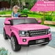 thumbnail image 2 of CazToi Land Rover Licenciado 12V Control Remoto Almacenamiento MP3 Luces LED USB Edad 3-8, 2 of 7