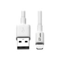 thumbnail image 3 of Tripp Lite 10ft USB Sync and Charge Cable with Lightning Connector, White, 3 of 9