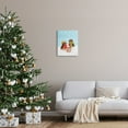 thumbnail image 2 of Stupell Industries Birds Gift Giving Christmas Snow Holiday Photography Gallery Wrapped Canvas Print Wall Art, 2 of 5