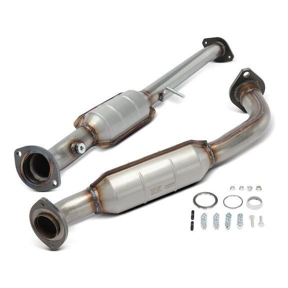 Catalytic Converter Set 2 - Compatible with 2014 - 2018 Toyota Highlander LE 2.7L 4-Cylinder - Autopart Premium