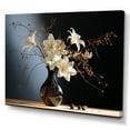 thumbnail image 2 of Designart "Vase Of Morning Glory Bouquet" Morning Glory Canvas Wall Art, 2 of 7