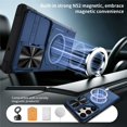 thumbnail image 3 of Military Grade Shockproof Case for Samsung Galaxy S23 Ultra 5G, Built-in N52 Magnetic Ring, Slide Camera Lens Cover, Rugged Heavy Duty Protective Phone Case, 3 of 8