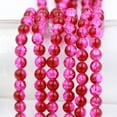 thumbnail image 2 of US 100 Pack 8mm Loose Round Spacer Beads Strand Crackle Lampwork Glass Beads, 2 of 5