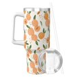 thumbnail image 2 of Goofa Peaches Print 40oz Ice Bully With Handle And Straw Stainless Steel Vacuum Insulated Cup And 2 In 1 Straw Lid, 2 of 8