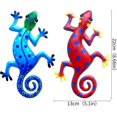 thumbnail image 5 of Gecko De Metal,Decoración De Pared De Gecko De Metal Lagarto De Metal Decoración De Valla para El Hogar Obra De Arte Arte De Pared De Gecko Adornos De Jardín De Gecko Decorativo De Pared Al, 5 of 5