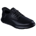 thumbnail image 1 of Zapatos Skechers Garza-Gervin sin cordones, casuales, negros, para hombre, talla 9, 1 of 2