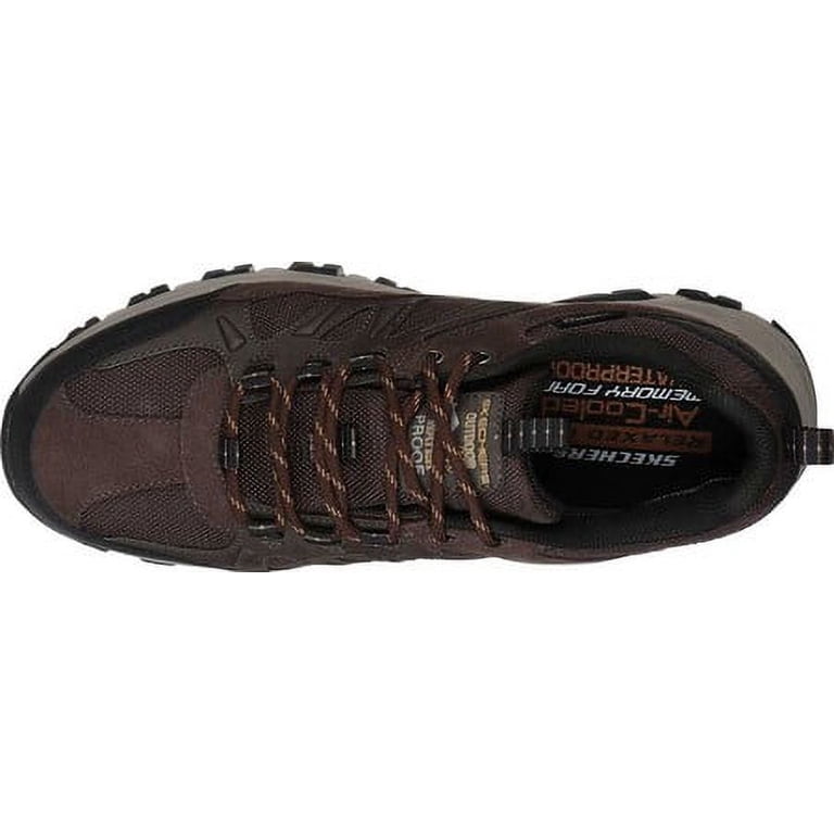Skechers Brown and Black Men\'s Waterproof Hiking Boots size 14 Waterproof Relaxed Fit: Rickter - Branson main image 2