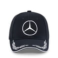 thumbnail image 1 of Gorra de béisbol con logo de Mercedes Benz - negro, 1 of 4