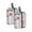 2PCS, variant on Uk And London British Vintage Newspaper 2PCS Portable Travel Shoe Organizer Bag with Carrying Handle, Shoe Toiletry & Gear Storage Pouch for Suitcases