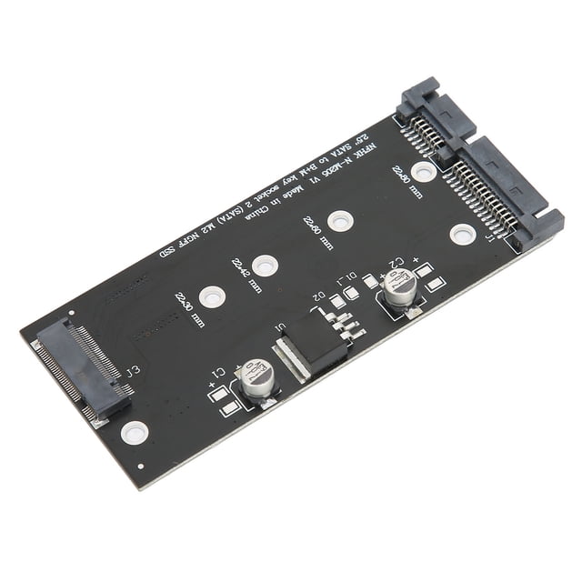 SSD To SATA Adapter Card Stable Performance Practical Efficient M2 To SATA Adapter for Computer ANGGREK Otros