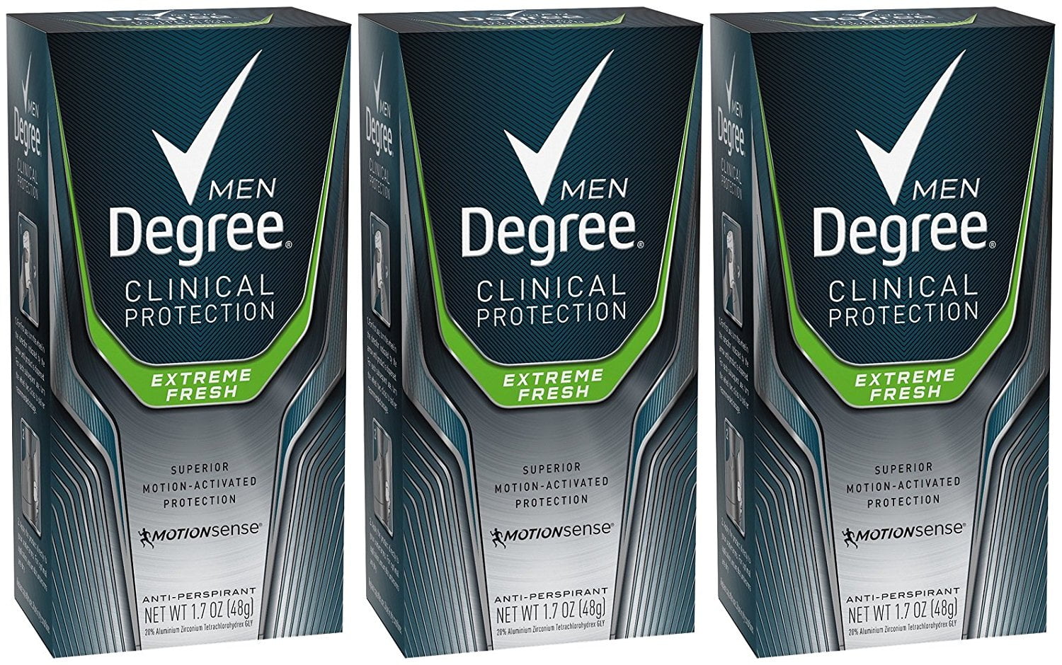 Degree Clinical Plus Antiperspirant Deodorant With Re Charge 1.7 Oz