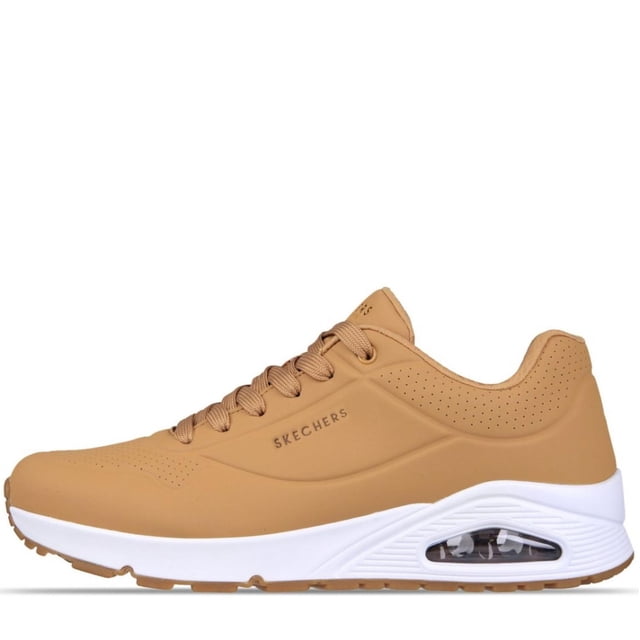 Tenis Skechers UNO para Hombre 52458TAN marron claro 25