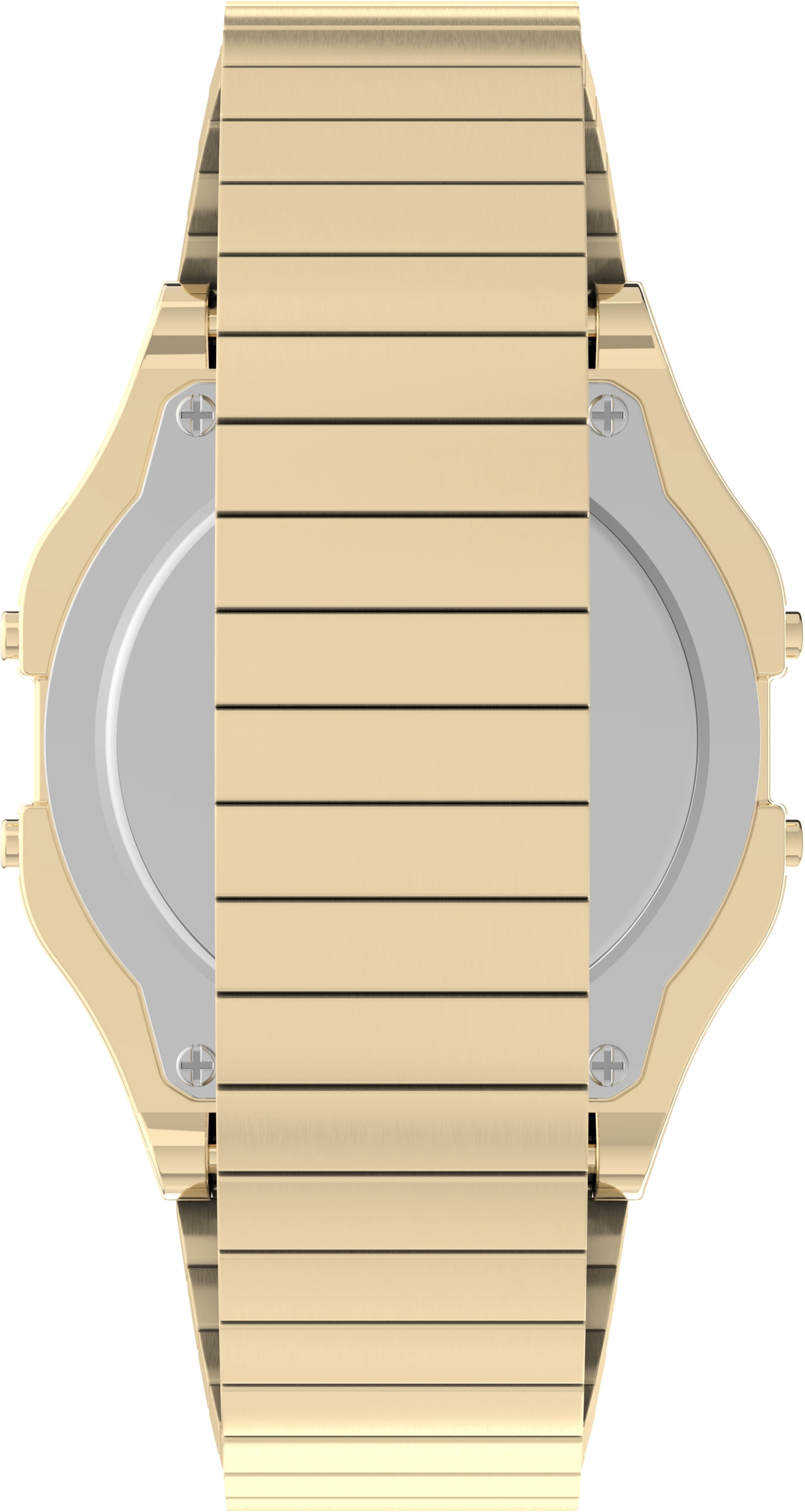 Timex Men's Digital Expansion Band Wristwatch, Silver and Black