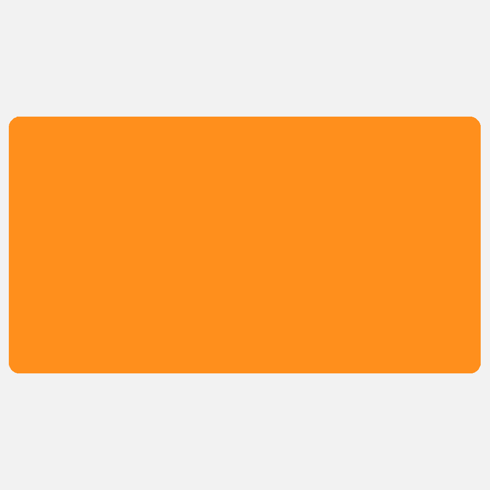 JAM Paper Standard Label Rolls, Rectangle, 3 x 5 1/2, Neon Orange, 125 Labels/Roll