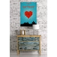 thumbnail image 3 of I Love You Detroit, Michigan - Lantern Press Artwork (24x36 Giclee Gallery Print, Wall Decor Travel Poster), 3 of 3