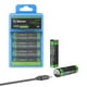 thumbnail image 2 of 4 Baterías Recargables USB Li-Ion Tipo AA 1460 mAh Steren, 2 of 9