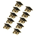 thumbnail image 4 of 10 pines de solapa esmaltados con forma de birrete de graduación para estudiantes y ceremonias de graduación. Elegantes y clásicos, de color negro., 4 of 7