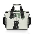 thumbnail image 7 of FORMRS Insulated Cooler Bag 24 Cans Capacity Soft Leakproof Lunch Box with Side Pockets, Black Cat Umbrella, 7 of 7