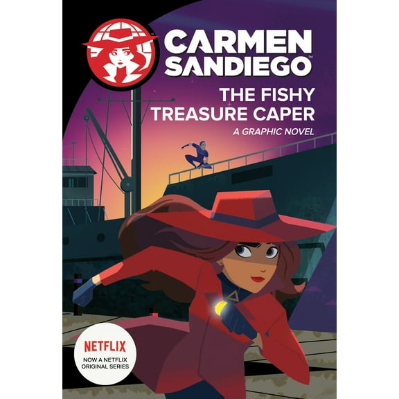 Carmen Sandiego Graphic Novels: The Fishy Treasure Caper (Graphic Novel) (Paperback)