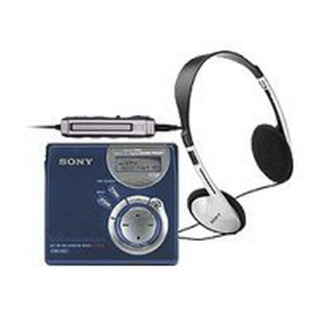 Sony Net MD Walkman MZ-NF610 - MiniDisc recorder - blue