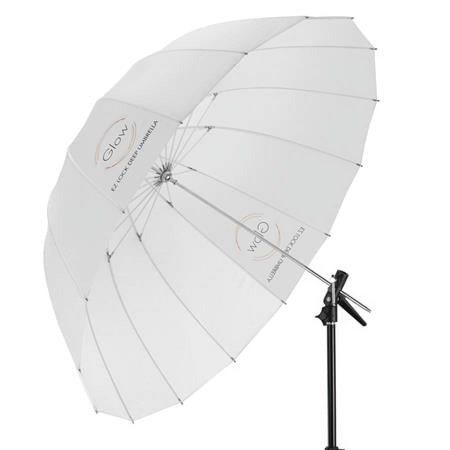 UPC: 0840014177233 | Easy Lock Medium Deep Translucent Fiberglass Umbrella (41 )