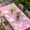 Pink White, variant on Valentines Day Table Cloths for 8 Foot Rectangle Tables, Pink Love Heart Patio Waterproof Elastic Fitted Tablecloths, Washable Rectangular Table Cover for Camping