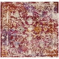 thumbnail image 5 of SAFAVIEH Sutton Jamaar Transitional Area Rug, Fuchsia/Ivory, 5' x 7', 5 of 7