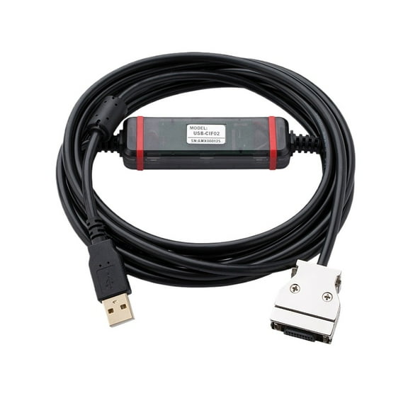 Programming Cable Suitable for Omron PLC USB-CIF02 Download Cable CPM1 CPM1A/2A C200HS C200HX/HG/HE Series Download