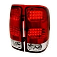 thumbnail image 1 of LED Feux Arrière pour 07 à 12 GMC Sierra & 44; Rouge - 10 x 22 x 27 Po., 1 of 1