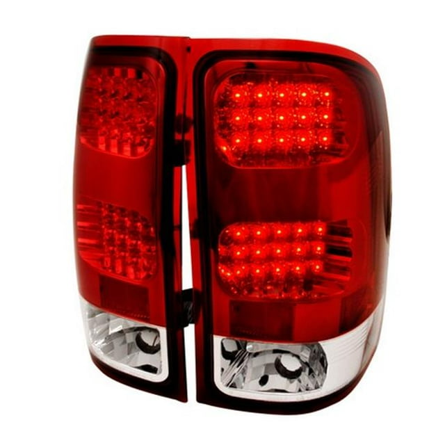 LED Feux Arrière pour 07 à 12 GMC Sierra & 44; Rouge - 10 x 22 x 27 Po.