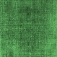thumbnail image 1 of Ahgly Company Indoor Square Oriental Emerald Green Industrial Area Rugs, 4' Square, 1 of 4