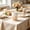 A, variant on Snmubt Fall Floral Print Disposable Paper Napkins, 20-Pack 2-Ply Absorbent Napkins for Thanksgiving Party Tableware Decor