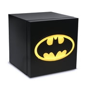 Batman Black Cooler Mini Fridge 6.7L Single Lightup Logo Door 9 Can ACDC