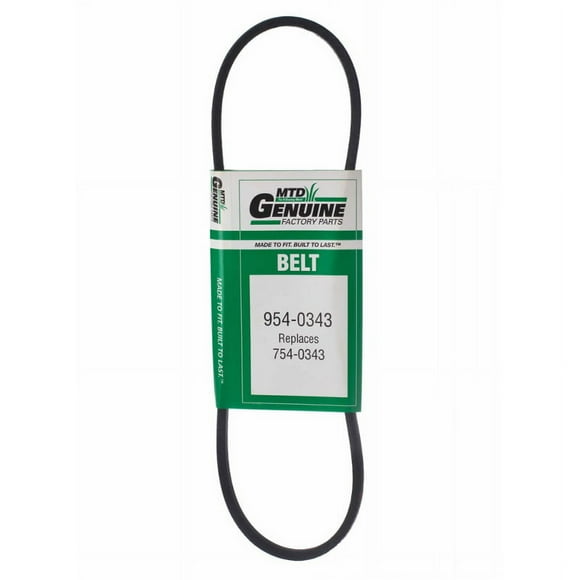 754-0343 MTD Snowblower Belt 3/8 x 31