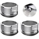 thumbnail image 1 of Silver (O.D. 24MM) - Set of three vent taps, kitchen vent taps, bathroom filter taps with washers, 1 of 5