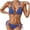 Blue, variant on Zuesphe Womens Swimsuits 2 Piece Tankini Womens Bathing Suits One Piece Womens Swimwear 2025 2 Pieces Beachwear Women Petite Vintage