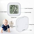 thumbnail image 5 of Indoor Thermometer 3Pack, Digital Hygrometer Room Thermometer for Home, Hight Accurate Temperature and Humidity Monitor for Greenhouse, Reptile, Cellar, Office, 5 of 5