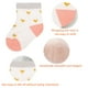 thumbnail image 3 of Laklulu - Calcetines de algodón para bebé, cálidos, gruesos, antideslizantes, para invierno, para niños y niñas, bonitos y coloridos, 6 pares, 3 of 5