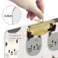 thumbnail image 6 of FORMRS Acrylic Clipboard with Low Profile Clip Standard A4 Letter Size, 12.5" x 9", Gray Cat Pattern, 6 of 8