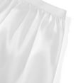 thumbnail image 5 of Hirigin Half Slips for Under Dresses Women Elastic Waist Solid Color Satin Underskirt Lace Trim Skirt, 5 of 6