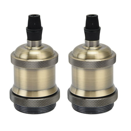 

Vintage Lamp Socket Lamp Holder Durable Easy To Install Sturdy Widely Use Exquisite Design For Vintage Bulbs