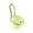 Green, variant on Kitchen Sink Drained Basket Food Leftovers Filter Storage Hanging Rack Plastic Green 5.71x5.12x3.46 In