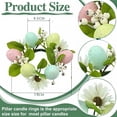 thumbnail image 4 of Easter Egg Wreath Home Egg Decorative Candlestick Wreath, 4 of 9