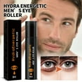 Lizheee Men'S Clear Eye Roller Dark Circles Eye Roller Men'S Day And Night Eye Roller Eye Bags