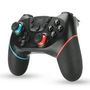 Wireless Switch Controller Fit for Nintendo Switch / Switch Lite, TSV Ergonomic Pro Gaming Controller Bluetooth Gamepad Joystick Joypad with Gyro-sensor, Dual Vibration Motors and Motion Control