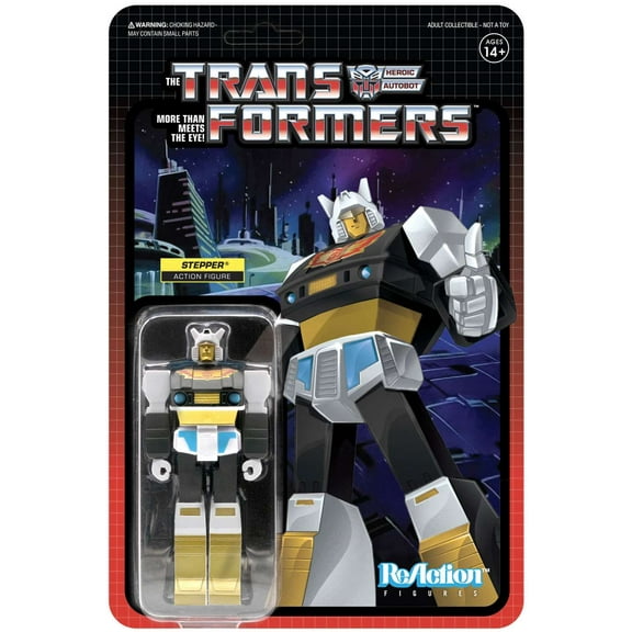 Stepper Transformers Super 7 Reaction Action Figure