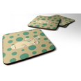 thumbnail image 1 of Carolines Treasures BB7083FC Rabbit on Polkadots Foam Coasters - Set of 4, 1 of 1