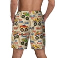 thumbnail image 4 of Fotbe Animal Truck Men’s Swim Trunks Quick Dry Swim Shorts Board Shorts with Mesh Lining-Small, 4 of 9